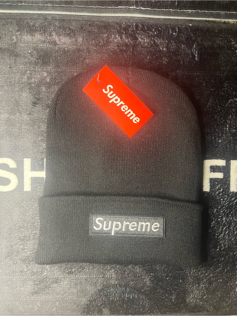 Supreme Black Beanie